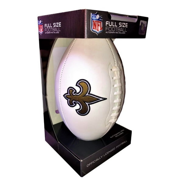 Balon De Futbol Americano Full Size Nfl New Orleans Saints Rawlings Balón