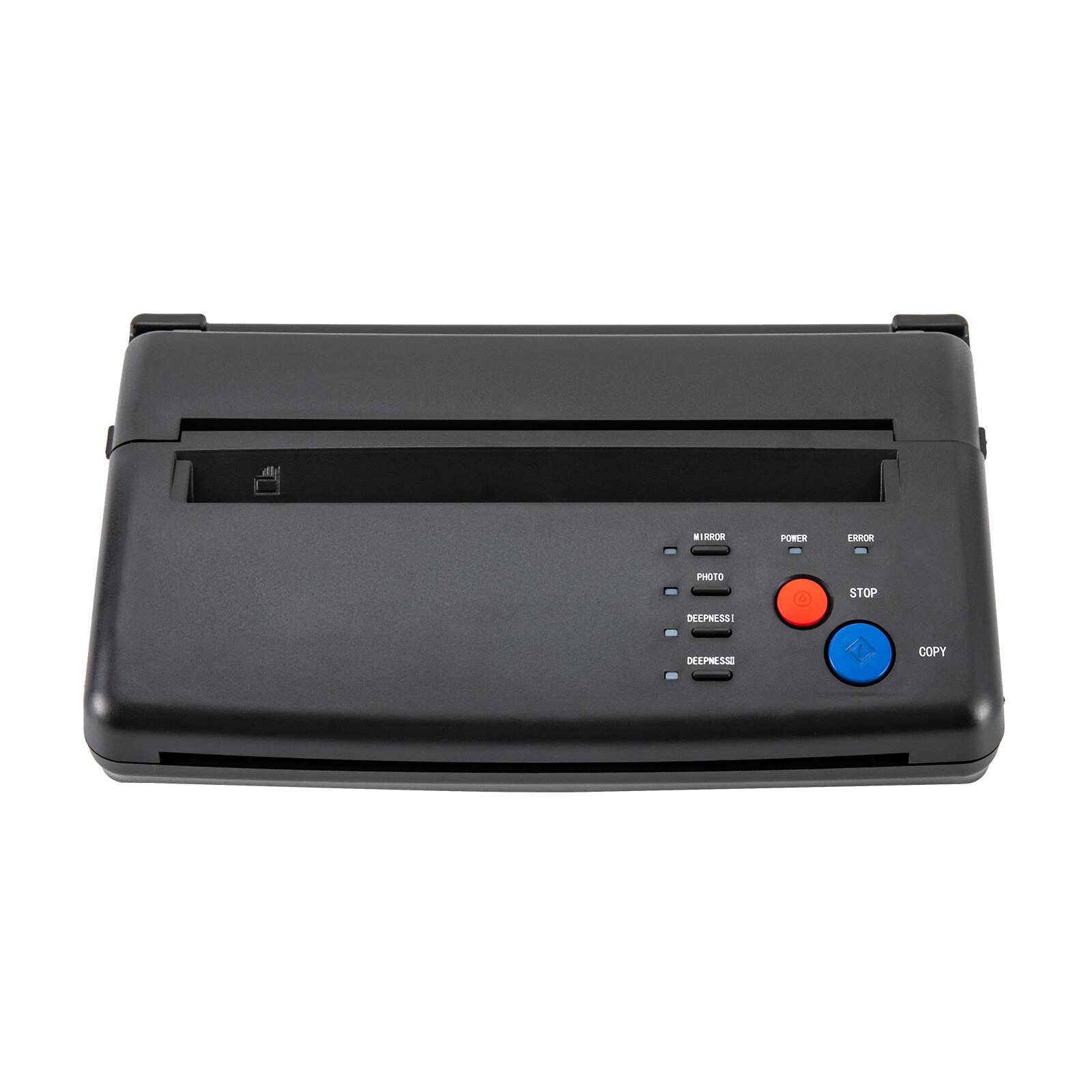 Tattoo Stencil Printer, Wireless Thermal Transfer Machine for A4 Stencil Paper, Inkless Bluetooth Copier with Mirror Printing & 2 Depth Levels for Home Studio Artists & Professionals