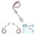 thumbnail image 3 of Double Ball Float Switch, Stainless Steel Water Level Sensor Liquid Control Switch DC 0~110V with Reed for Tank Pool Sink Fish Tank, 3 of 7