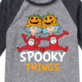 thumbnail image 3 of Dr. Seuss - Spooky Things - Toddler And Youth Raglan Graphic T-Shirt, 3 of 5