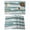 Blue, variant on Placemats Set of 4, Yellow Gray Stripes Woven Placemat, Linen Place Mats for Kitchen/Dining Tables, Watercolor Modern Abstract Minimalist Washable Table Mats for Party