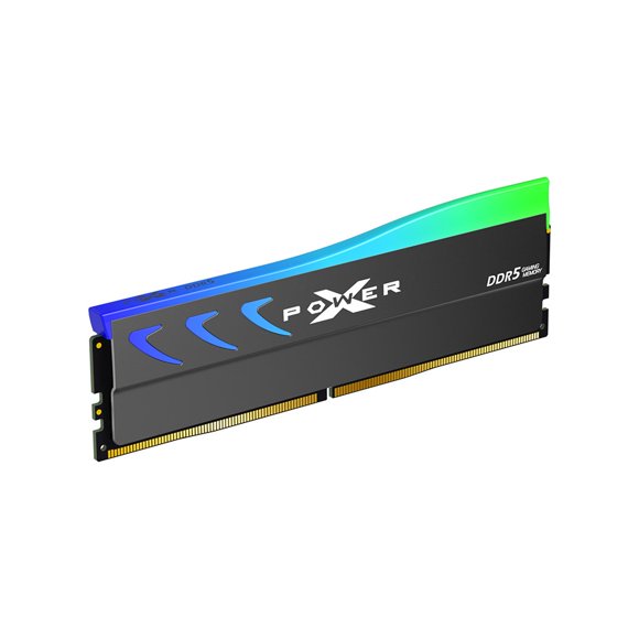 Silicon Power module de Mémoire RGB XPOWER Storm 64 GB (2x 32 GB) DDR5 Gaming UDIMM 6400 MHz CL32 (SP064GXLWU64AFDK)