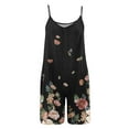 thumbnail image 5 of Shorts Jumpsuit for Women Summer Rompers for Women Summer Sleeveless Spaghetti Strap Short Jumpsuits Overalls,Womens Trendy Rompers and Jumpsuits Dressy Casual, 5 of 5