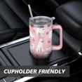 thumbnail image 7 of Cute Dog Design 40oz Tumbler with Handle - Double Wall Insulated Coffee Mug for Women - Dog Mom Gift Travel Cup with Straw, 7 of 7