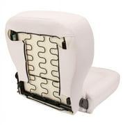 Procar 80-1400-53L LH-Side Low Back White Vinyl Bucket Seat Fits select: 1975-2003 FORD F150, 1993-2007 HONDA CIVIC