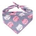 thumbnail image 2 of kladzum Dog Bandanas, Pet Scarf for Boy Girl, Holiday Bandana Bib, Pet Print Scarf Plaid Striped Dog Birthday Saliva Towel Large Dog Puppy Neck Scarf Bandana Collar Neckerchief, 2 of 3