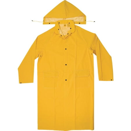 Custom Leathercraft Med Pvc Trench Coat R105M