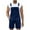 Dark Blue, variant on BXINGOHAI Mens Casual Bib Overall Shorts Lightweight Loose Fit Denim Jumpersuit Walkshort Pockets Rompers Coffee,3XL