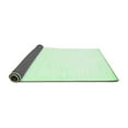 thumbnail image 2 of Ahgly Company Indoor Rectangle Solid Emerald Green Modern Area Rugs, 5' x 7', 2 of 4