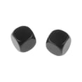 thumbnail image 5 of 25 uds dados de seis lados perfke en blanco D6 juego de rol juguete Negro, 5 of 5