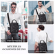 thumbnail image 3 of Bolso Mensajero Bandolera Hombre Gran Capacidad,1 Billetera, 3 of 5