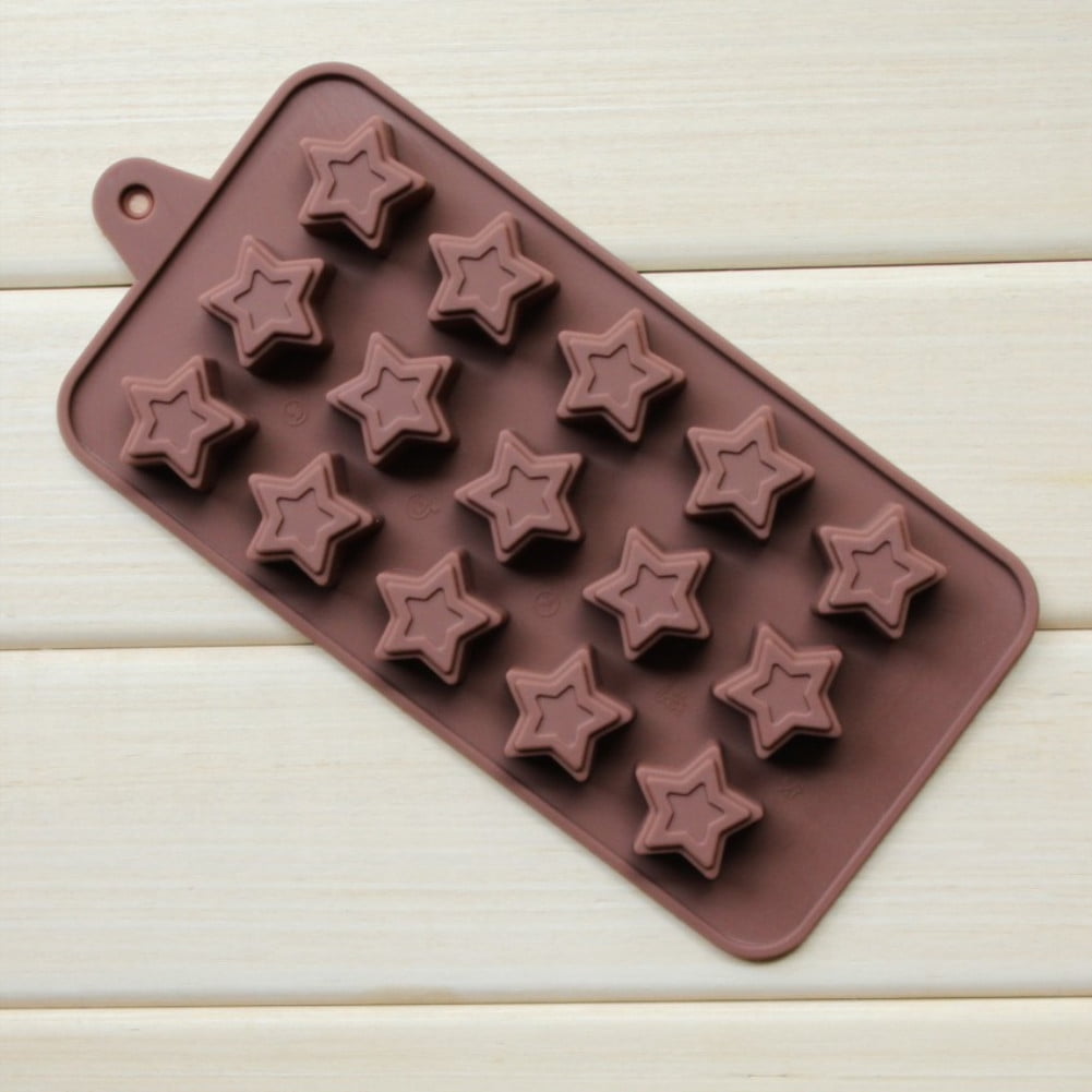 15-Cavity 3D Funny Silicone Ice Cube Tray Cake Chocolate Jelly Baking Mold Tool 