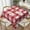 Valentines Checkered, variant on Thanksgiving Fall Tablecloth 52x52 Inch Square, Autumn Harvest Pumpkin Tablecloths Stain Resistance Polyester Table Cloth for Holiday Parties Kitchen Dining Indoor Outdoor