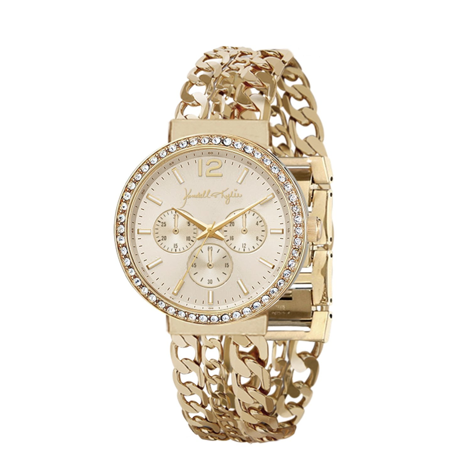 Kendall + Kylie Watch: Triple Link Gold