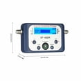 thumbnail image 4 of Digital Satellite Signal Finder Meter LCD Screen Satellite Measuring Device Signal Strength Dish Sat Compass, 4 of 10