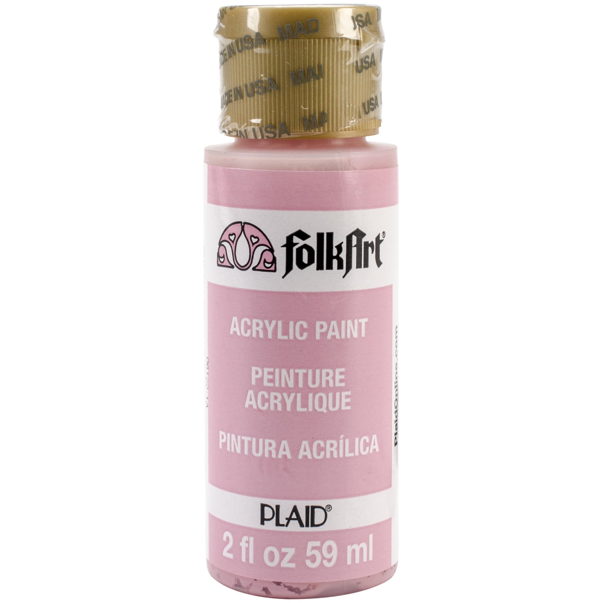 FolkArt Acrylic Paint 2oz-Pink Balloon