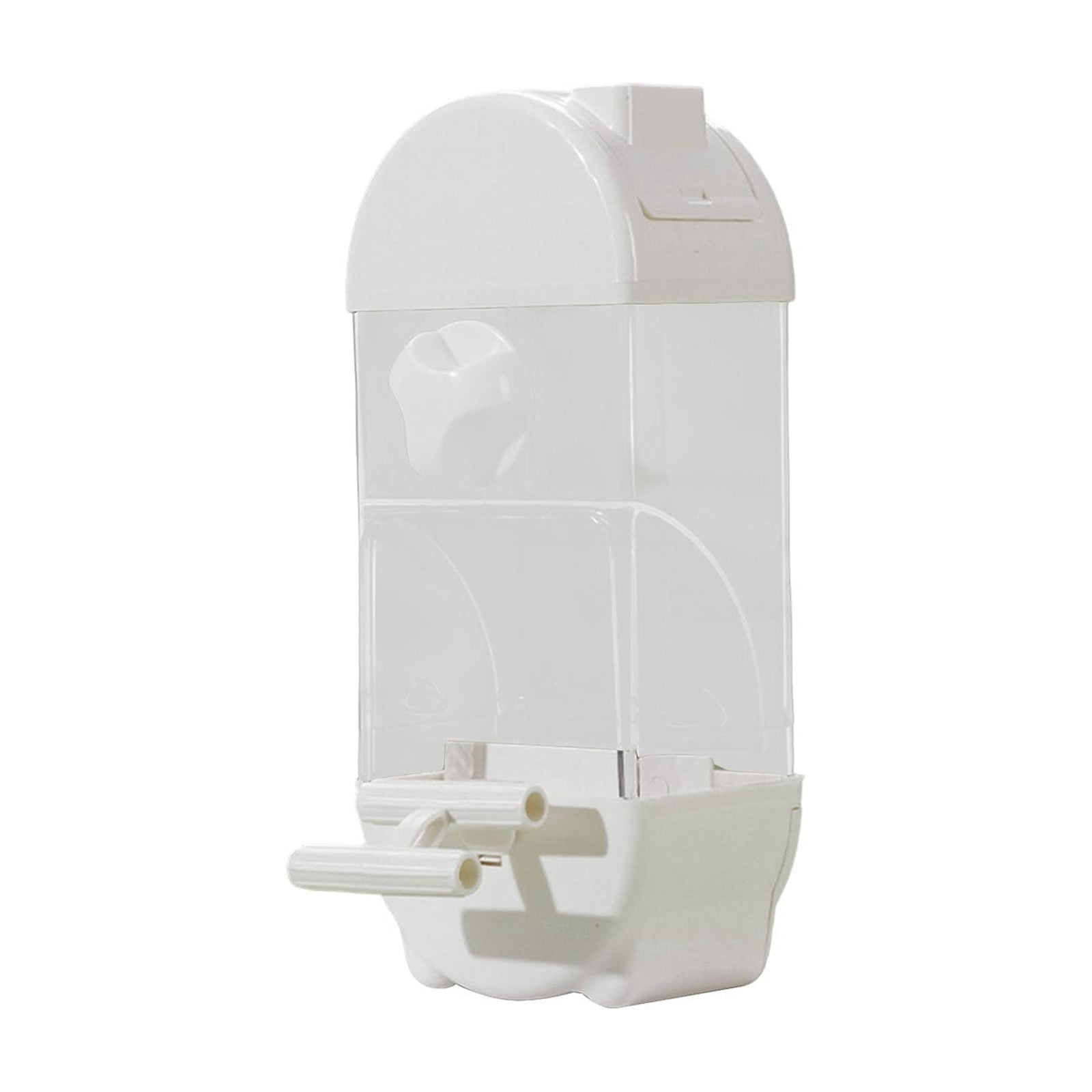 Bird Feeders For Outside Transparent Triangular House Acrylic Bird Feeder Acrylic Pet Bird Feeder Garden Decor for Outside, Unique Gifts