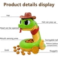 thumbnail image 4 of Electric Scary Snake Toy Rattlesnake Tricky Toy Funny Animals Biting Toy Multiplayer Party Game Family Interactive Toy for Kids Adults, 4 of 5