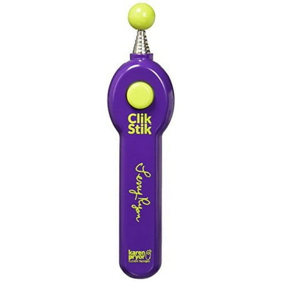 Karen Pryor Clik Stik Telescoping Pet Training Clicker with Belt Clip