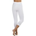 thumbnail image 2 of ToBeInStyle Womens Capri Length Seamless Lightweight Stretch Leggings, 2 of 4