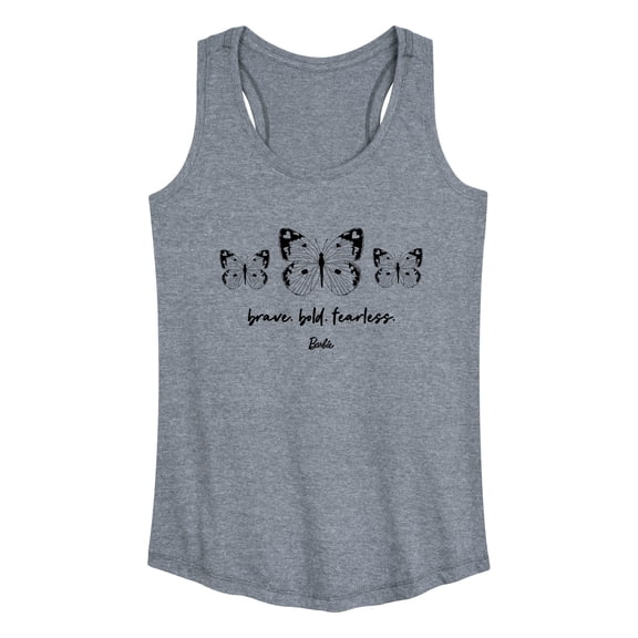 Barbie - Brave, Bold & Fearless - Butterfly - Women's Racerback Tank Top