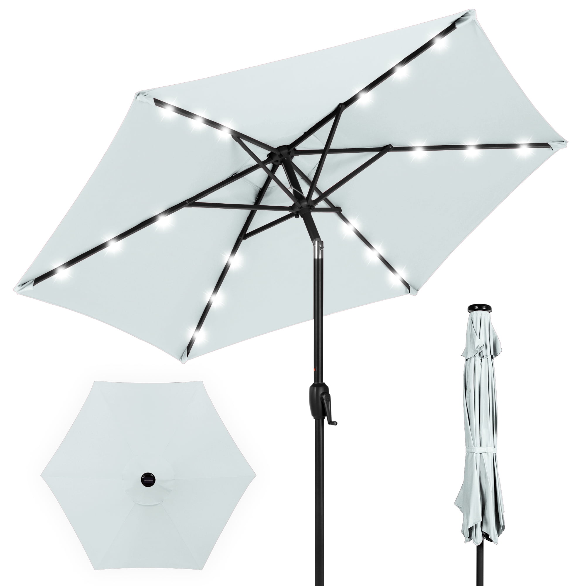 best choice patio umbrella 7ft Commercial Wooden Market 6-Rib for Bistro/Events Turn your outdoor dining area into a shaded lounge for family and friends for any occasion Best Choice Products 10ft Outdoor