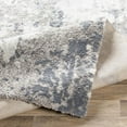 thumbnail image 5 of Mark&Day Area Rugs, 3x8 Chainey Modern Abstract Marble Shag Pale Blue Runner Area Rug, Blue Grey Ivory Marble Swirl Carpet for Hallway, Kitchen, Bedroom or Living Room (2'7" x 7'3" Runner), 5 of 7