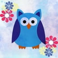 thumbnail image 3 of Allen, Kimberly 12x12 Black Modern Framed Museum Art Print Titled - Retro Owl 2, 3 of 5