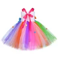 thumbnail image 4 of Vestido de tul con tutú de caramelo de arcoíris para niñas, disfraz de piruleta de Candyland para fiesta de cumpleaños, vestido de princesa de tul, ropa de fiesta de carnaval para niños, 4 of 5