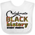 thumbnail image 3 of Inktastic Celebrate Black History Every Month Boys or Girls Baby Bib, 3 of 4