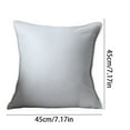 thumbnail image 3 of Lumbar Support Pillow 1PC,Back CushionPolyester Square Pillow for Office Chair & Sofa Posture Support(Gray), 3 of 8