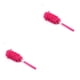 thumbnail image 1 of Inteprter Reemplazo de plumero de acero inoxidable lavable reutilizable de mano antioxidante a prueba de humedad hogar Oficina polvo removedor Rosa roja 2Conjunto, 1 of 6