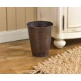 thumbnail image 4 of Park Designs Hammered Copper Waste Basket, 4 of 5