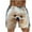 010 Beige, variant on Oplxuo Men's Funny Dog 3D Graphic Beach Shorts Elastic Waist Drawstring Lightweight Summer Casual Shorts with Pockets