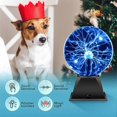 thumbnail image 5 of Plasma Ball Lamp 6 inch Science Toy Touch & Sound Sensitive Plasma GlobeSurprise Gift-RED, 5 of 5