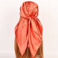 thumbnail image 5 of Bufanda de seda para mujer 2022, nueva, suave y ligera, pañuelo para la cabeza, elegante, accesorios de gasa, diadema sólida, moda, 5 of 5