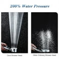 thumbnail image 3 of NOGIS Shower Head High Pressure, 360 Degree Rotating Handheld Shower Head, Adjustable Showerhead with ON/OFF Switch and 3 Spray Modes, Shower Sprayer, 3 of 7