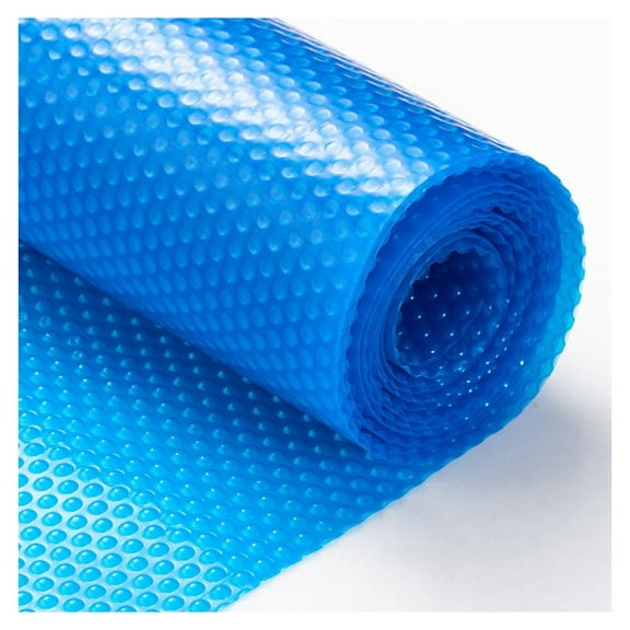 Solar Pool Cover, 32 x 16 ft Rectangle Solar Blanket for Pools, Inground Above Ground Swimming Pool Solar Cover, 16 mil Solar Covers Blue