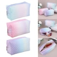 thumbnail image 2 of Trendy Cosmetics Bags Portable Makeup Bag for Women Practical Toiletry for Travelers, 2 of 9