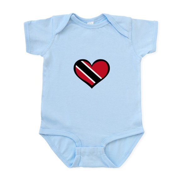 CafePress - Trinidad Love Infant Bodysuit - Baby Light Bodysuit, Size Newborn - 24 Months