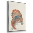 thumbnail image 3 of Betta III Framed Premium Gallery Wrapped Canvas - Ready to Hang - 17 x 25 - Silver Floating Frame, 3 of 9
