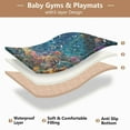 thumbnail image 5 of WOBOGO Underwater World Baby Playmats Extra Large Waterproof Rollable Activity Pads for Toddlers 50×50inch, 5 of 7