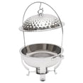 thumbnail image 5 of Chafing Dishes for Buffet Set, Silver 4.5L/4.76Qt Round Stainless Steel Buffet Warmers Desktop Mount Warming Tray for Hotels, Buffets, Restaurants, Family Gatherings, Dormitories (, 5 of 7