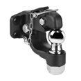 thumbnail image 2 of STAWAY 20,000 lbs Pintle Hitch with 2" Ball for 2.5"-3" Lunette Ring - Heavy Duty Towing, Secure Connection, Rust Resistant, Compatible with Trucks & ATVs, 2 of 9