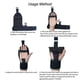 thumbnail image 3 of Guantes De Entrenamiento Auxiliares, Guantes De Dedo Fijos Antideslizantes Engrosados ​​​​de 2 Piezas Impermeables Para Rehabilitación, 3 of 7