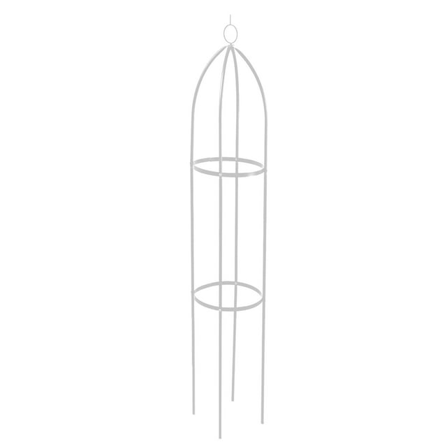 Flower Stand Plant Frame Gardening Tools Column Climbing Rack Cylindrical Iron Bracket Clematis Rose Plant Holder