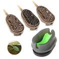 thumbnail image 3 of Herramienta de pesca Molde alimentador de pesca, moldes de liberación rápida, herramienta de soporte para cebo de pesca de carpa, 3 uds., 3 of 8