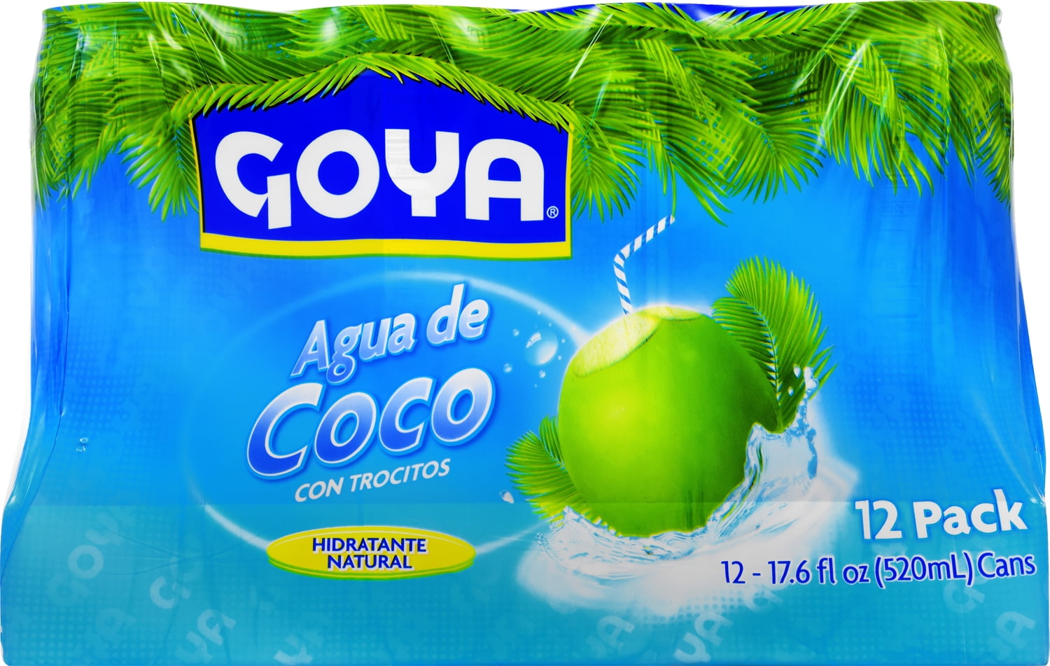 Goya Coconut Water with Pulp, 17.6 oz, 12count