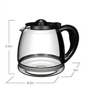 BLACK+DECKER 12-Cup* Replacement Carafe, Glass, GC3000B-T