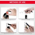thumbnail image 3 of Corkscrew Wine Opener Double Hinged Design Easy Grip Bottle Opener Effortless Wine Screw Remover for Home Bar, 3 of 5